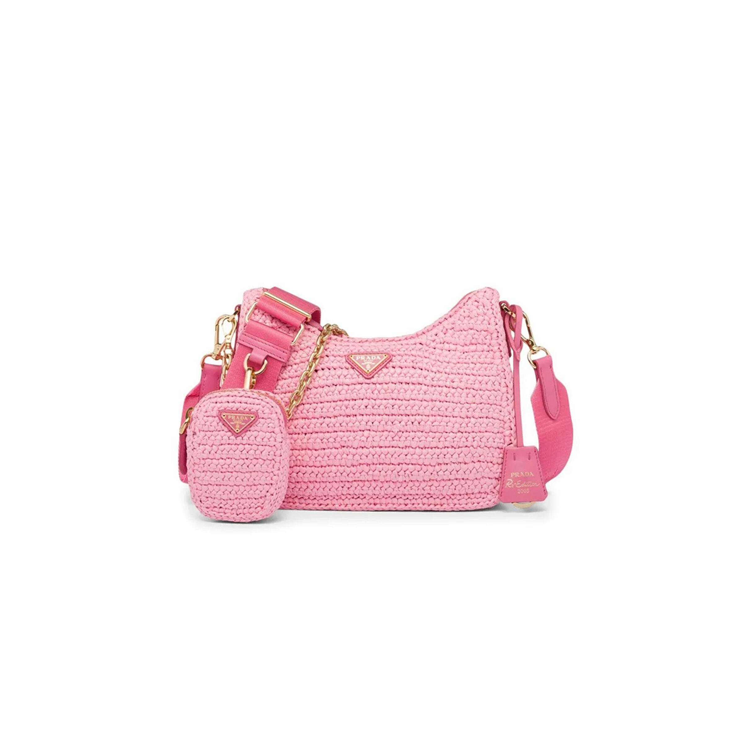 PRADA RE-EDITION 2005 SHOULDER BAG 1BH204 (22*18*6cm)